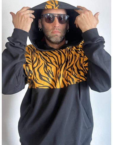 Hoodie MOSTARD ZEBRA