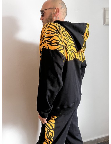Hoodie MOSTARD ZEBRA