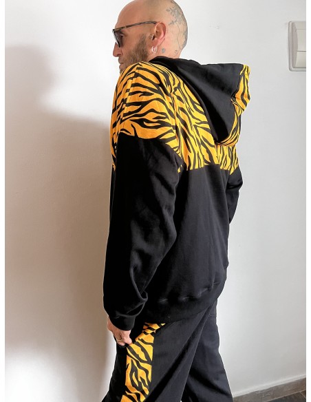 Hoodie MOSTARD ZEBRA