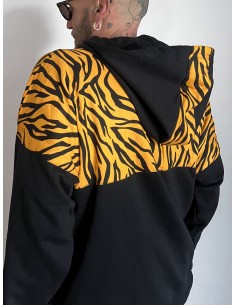 Hoodie MOSTARD ZEBRA 2