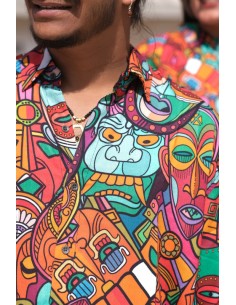 Camisa AFRIKAN MASKS