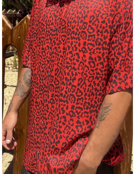 Camisa RED LEOPARD