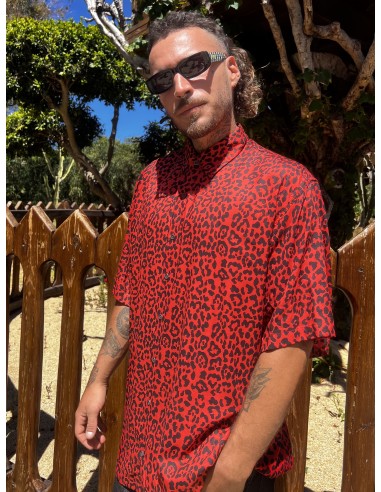 Camisa RED LEOPARD
