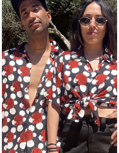 Camisa FLAMENCA NEGRA