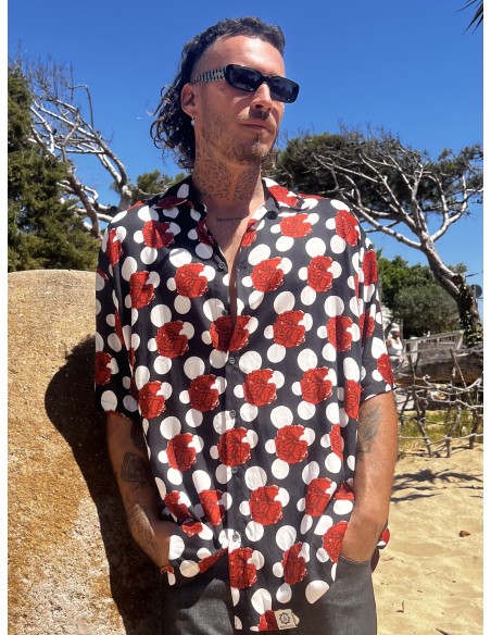 Camisa FLAMENCA NEGRA