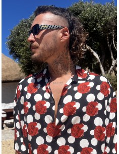 Camisa FLAMENCA NEGRA