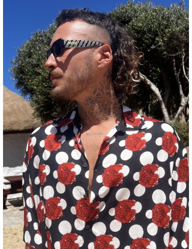 Camisa FLAMENCA NEGRA