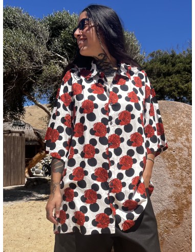 Camisa FLAMENCA BLANCA