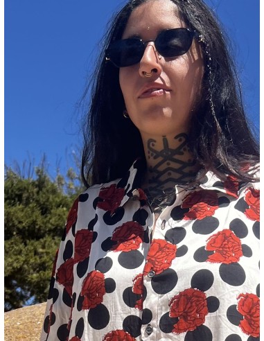 Camisa FLAMENCA BLANCA