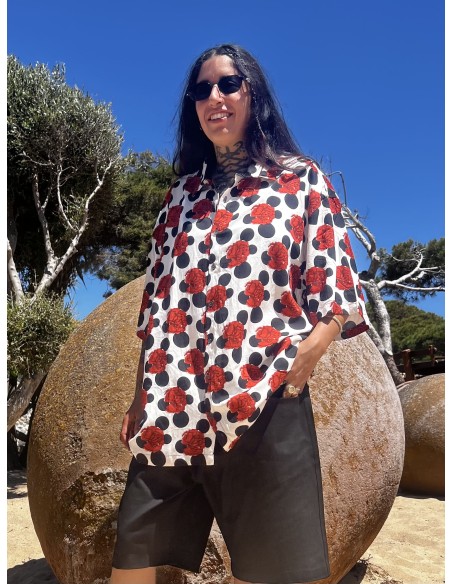 Camisa FLAMENCA BLANCA