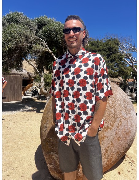 Camisa FLAMENCA BLANCA