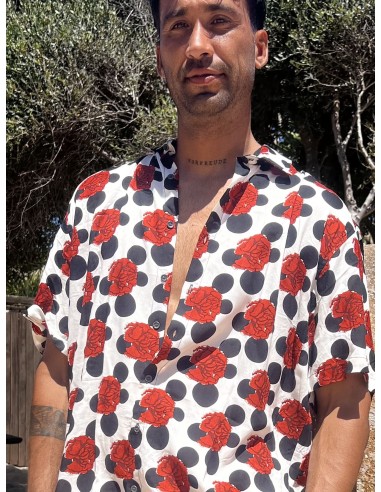 Camisa FLAMENCA BLANCA