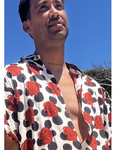 Camisa FLAMENCA BLANCA