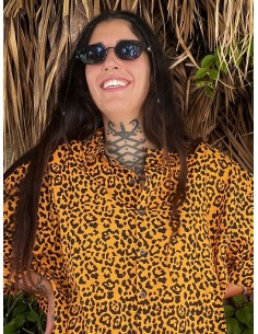 Camisa MOSTARD LEOPARD