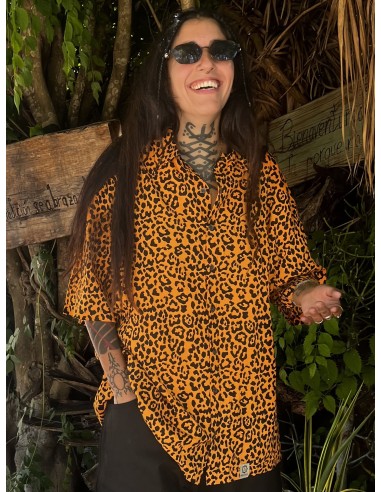 Camisa MOSTARD LEOPARD