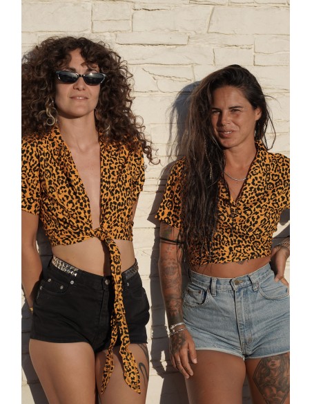 Top MOSTARD LEOPARD