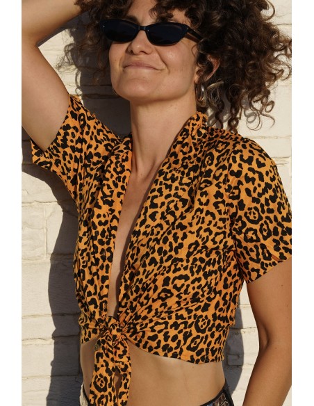 Top MOSTARD LEOPARD