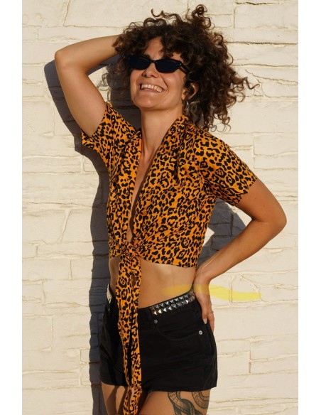 Top MOSTARD LEOPARD