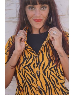 Camisero MOSTARD ZEBRA 2