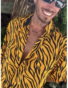 Camisa MOSTARD ZEBRA