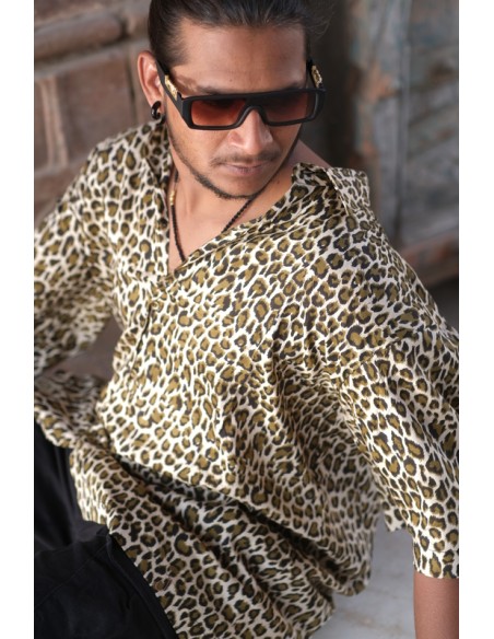 Camisa LEOPARDO VERDE