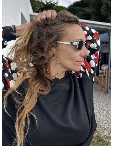 Short Pullover FLAMENCA NEGRA