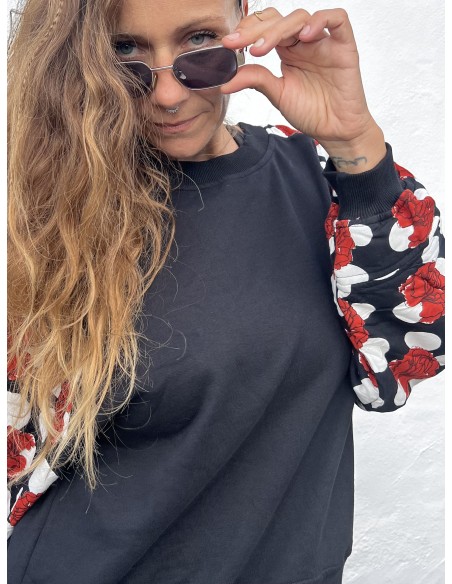 Short Pullover FLAMENCA NEGRA