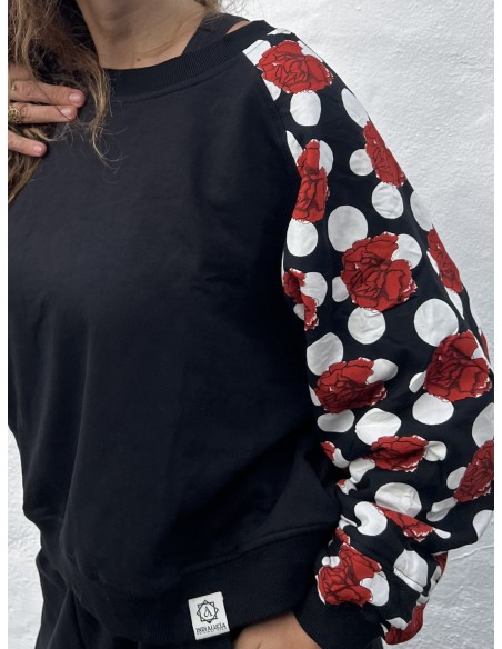 Short Pullover FLAMENCA NEGRA