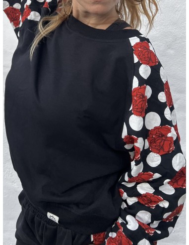 Short Pullover FLAMENCA NEGRA