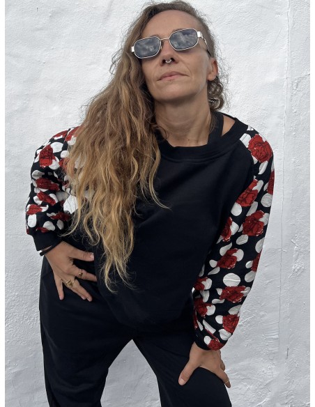 Short Pullover FLAMENCA NEGRA