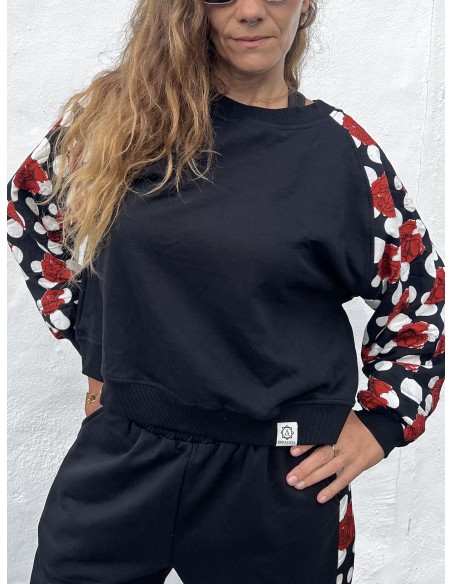 Short Pullover FLAMENCA NEGRA