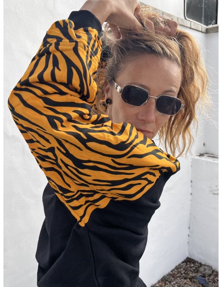 Short Pullover MOSTARD ZEBRA