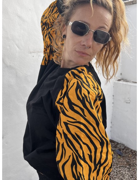 Short Pullover MOSTARD ZEBRA