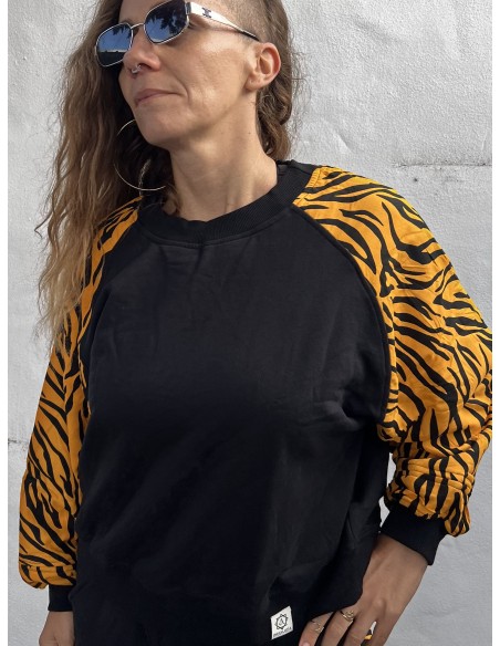 Short Pullover MOSTARD ZEBRA