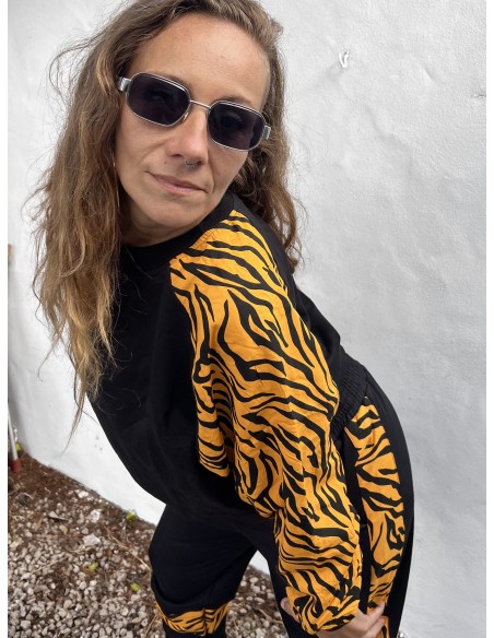 Short Pullover MOSTARD ZEBRA