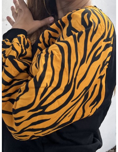 Short Pullover MOSTARD ZEBRA