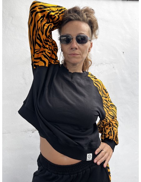 Short Pullover MOSTARD ZEBRA