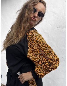 Short Pullover MOSTARD LEOPARD 2