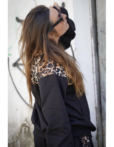 PULLOVER CLASSIC LEOPARD