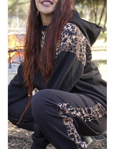 Hoodie CLASSIC LEOPARD