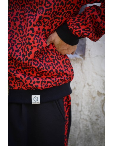 Bomber RED LEOPARD