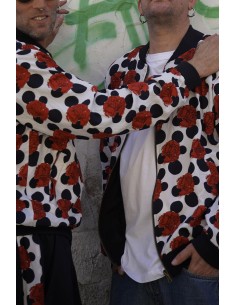 Bomber FLAMENCA BLANCA 2