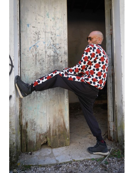 Bomber FLAMENCA BLANCA