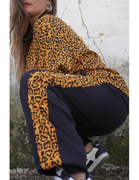 Bomber MOSTARD LEOPARD