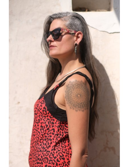 Bambo Neo LEOPARDO ROJO