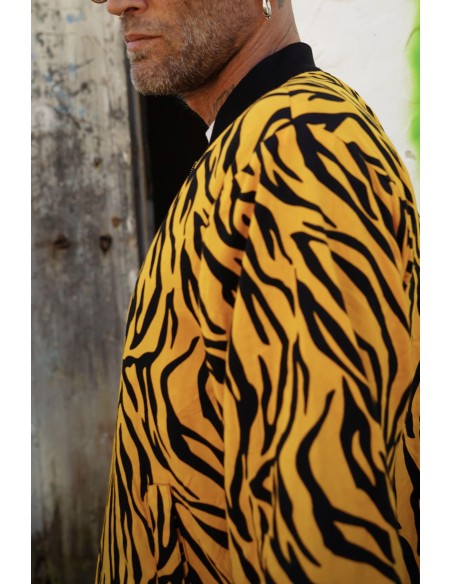 Bomber MOSTARD ZEBRA