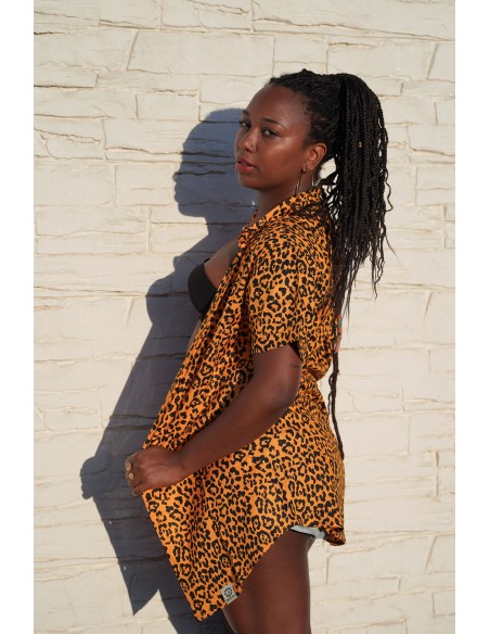 Camisero MOSTARD LEOPARD