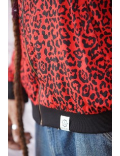 Bomber RED LEOPARD