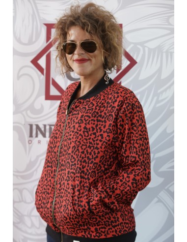 Bomber RED LEOPARD
