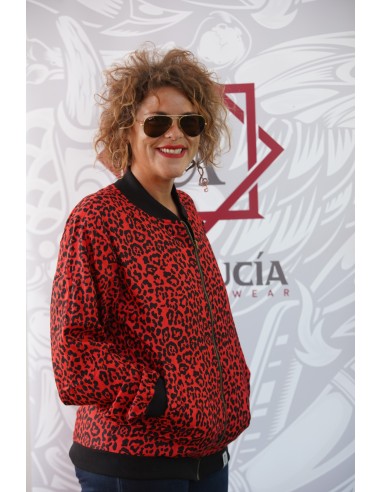 Bomber RED LEOPARD